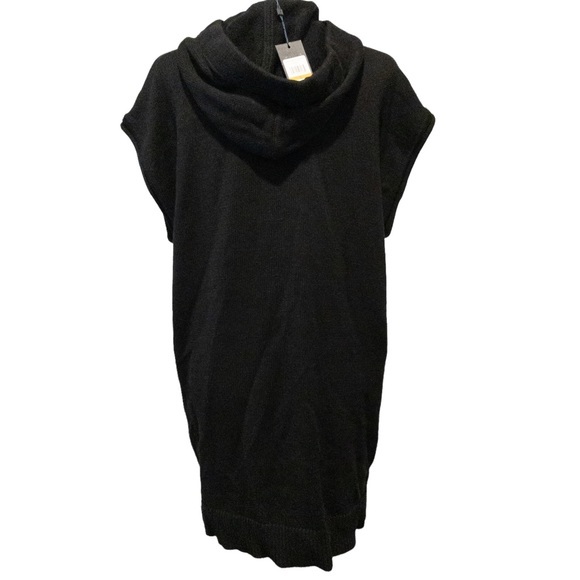 TOMMY HILFIGER Striped Hoodie Dress in Black - Small - Picture 4 of 4